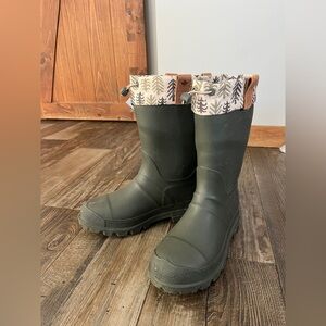 Kamik lined rain boots